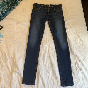 Hollister skinny hip waisted jeans size 5 or w27